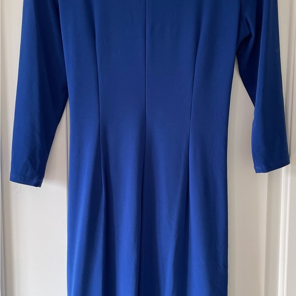 Lovely, deep blue party dress - Picture 3 of 4